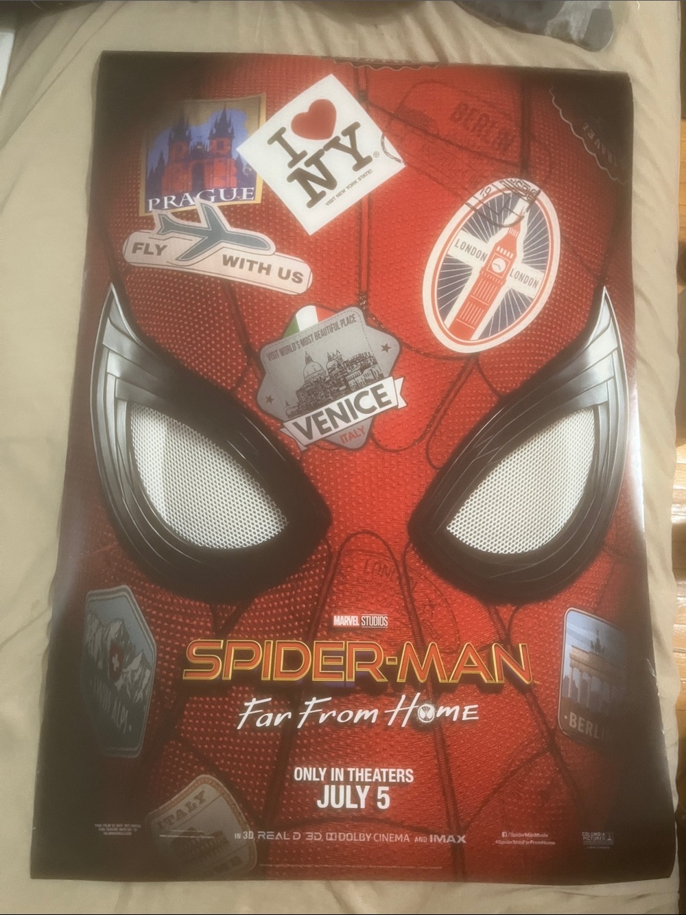 Spider-Man: Far From Home 27x40 (2019) Original Movie Poster Great Double Sided - Picture 3 of 14